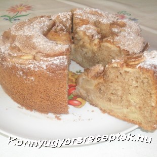 Mascarponés (olasz) almás piskóta