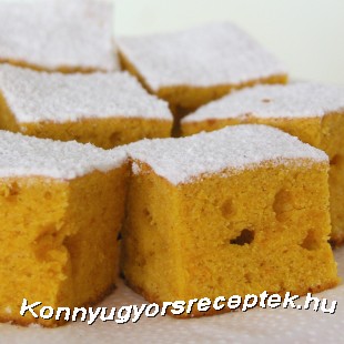 Sütőtökös kukoricás süti Sütőtökös kukoricás süti
