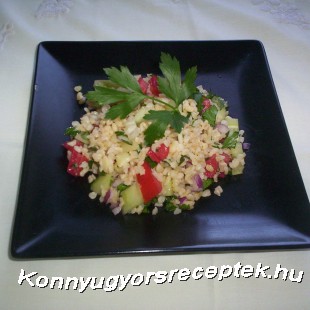 Zöldséges bulgur