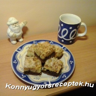 Egyszerű olcsó diós süti