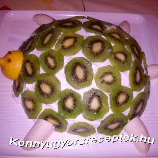 Desszert teknős