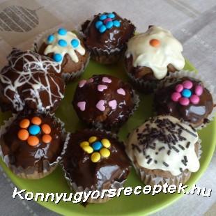 Étcsokis muffin Étcsokis muffin