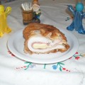 Lapkasajt bundában sült cordon bleu 