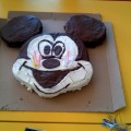 Citromos Mickey egér torta