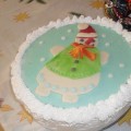 Karácsonyi csoki torta