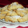 Hájas,diós kifli